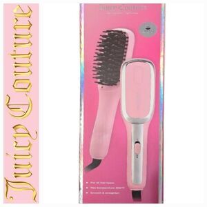 Juicy Couture Ceramic Coated Heated Hair Straightening Brush